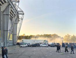 Brug af tåregas til fodboldkampe