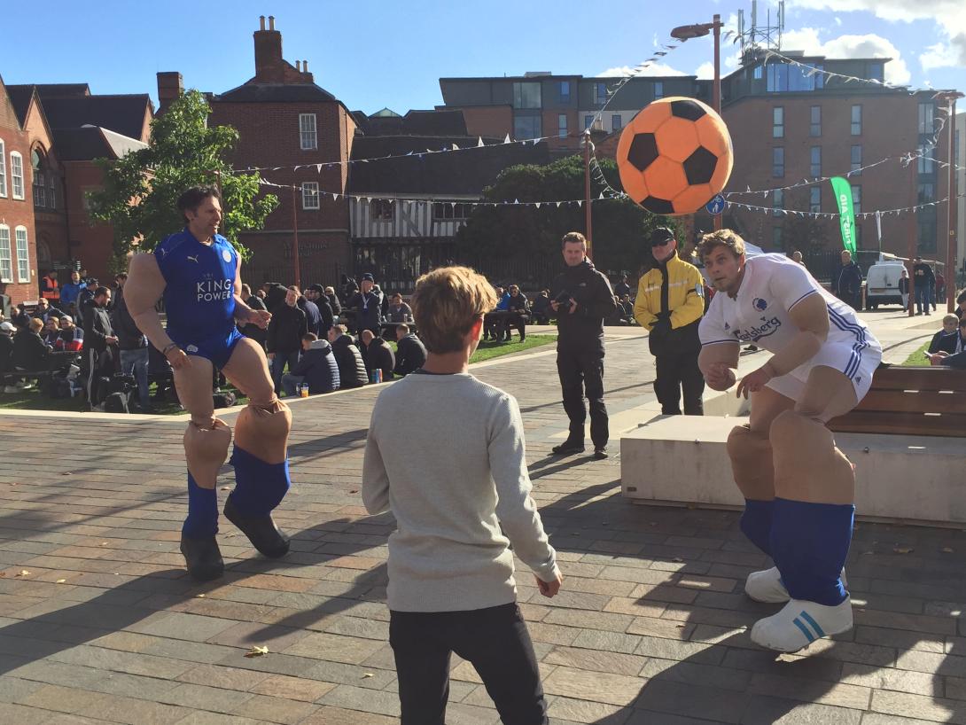 Løverne er løs i Leicester